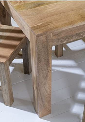 Dakota Mango Dining Table Indian Furniture RRP £699 Part Assembled (NO DELIVERY to Flats) NO CHAIRS