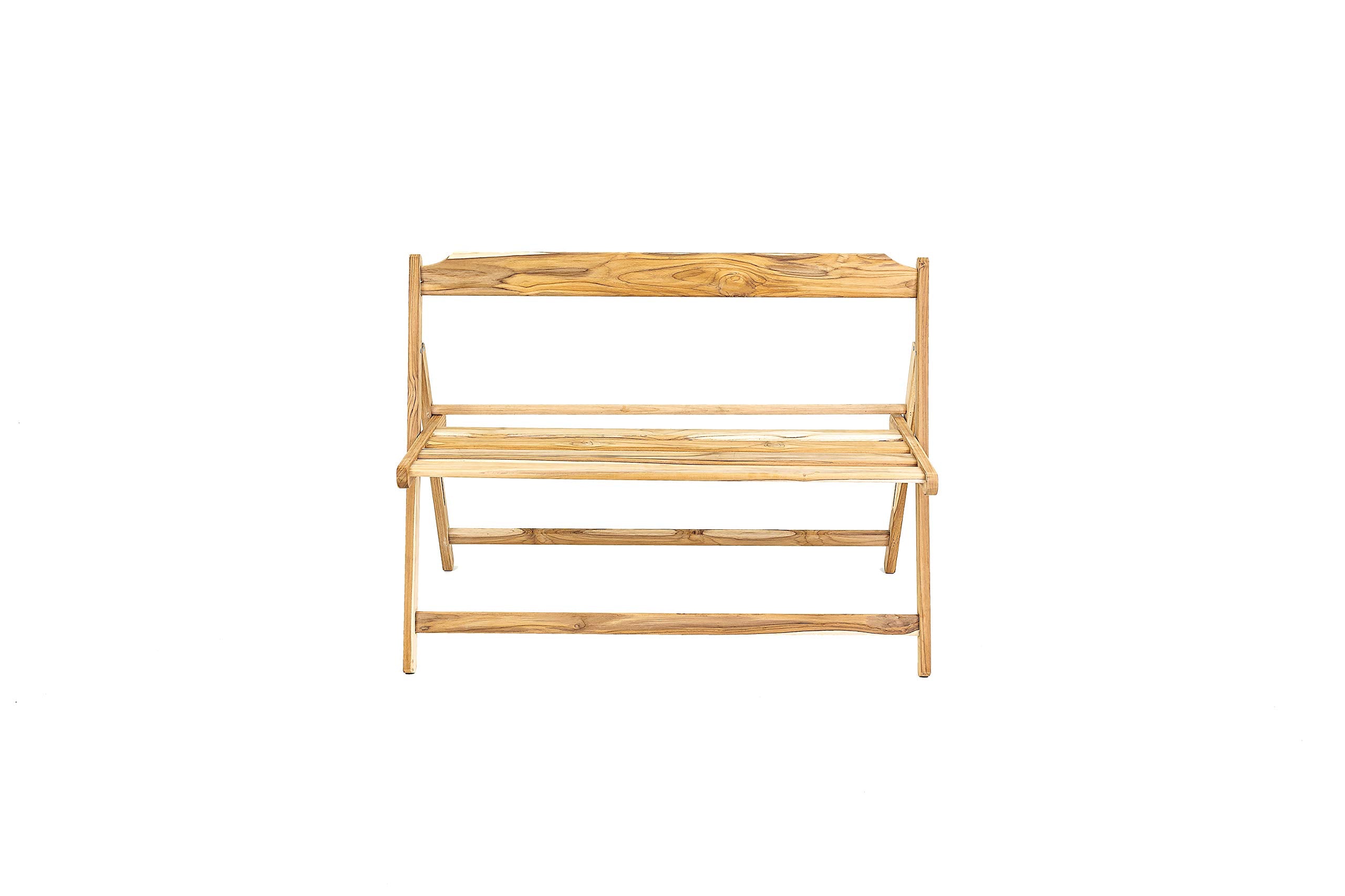 Tramontina Teak Wood 2/3 Seater Foldable Bench Beer
