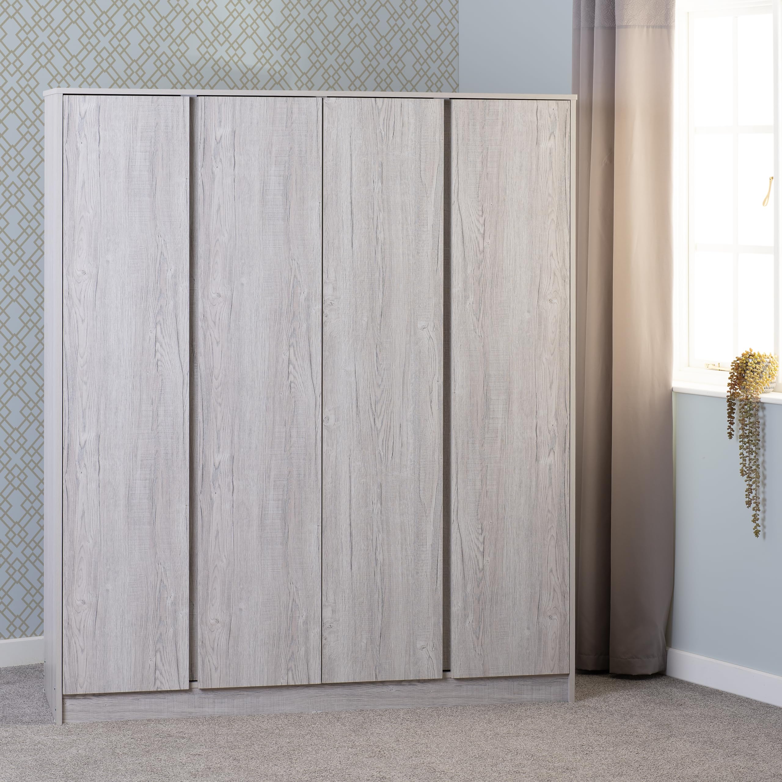 Seconique 4 Door Wardrobe
