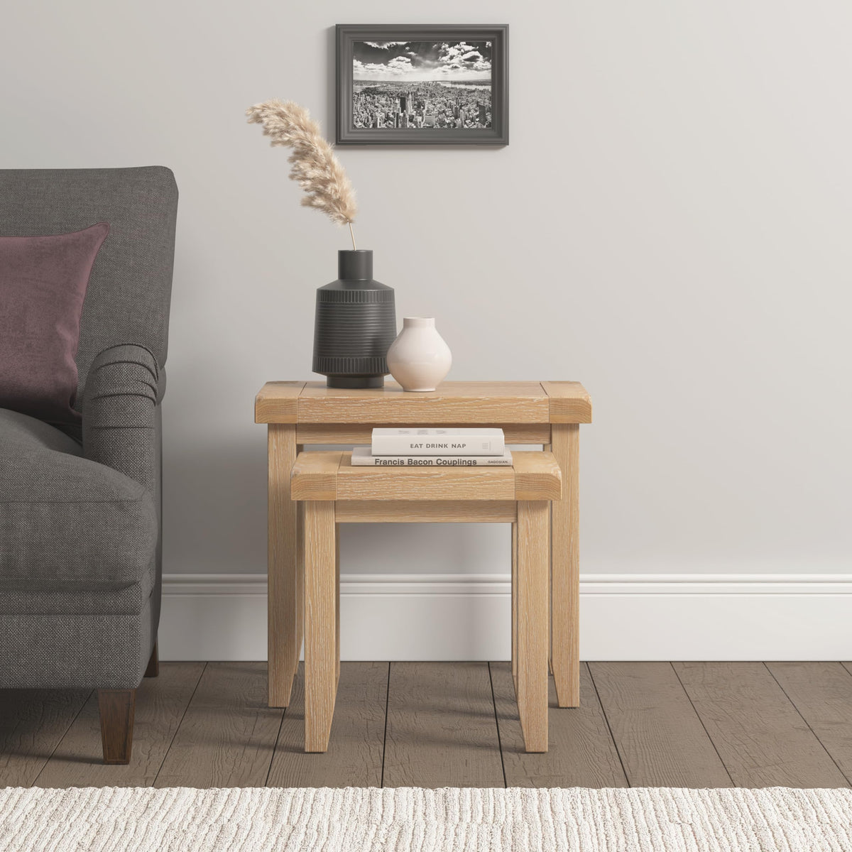 Seconique Windsor Nest Of 2 Tables