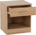 Seconique Dakota 3 Drawer Bedside