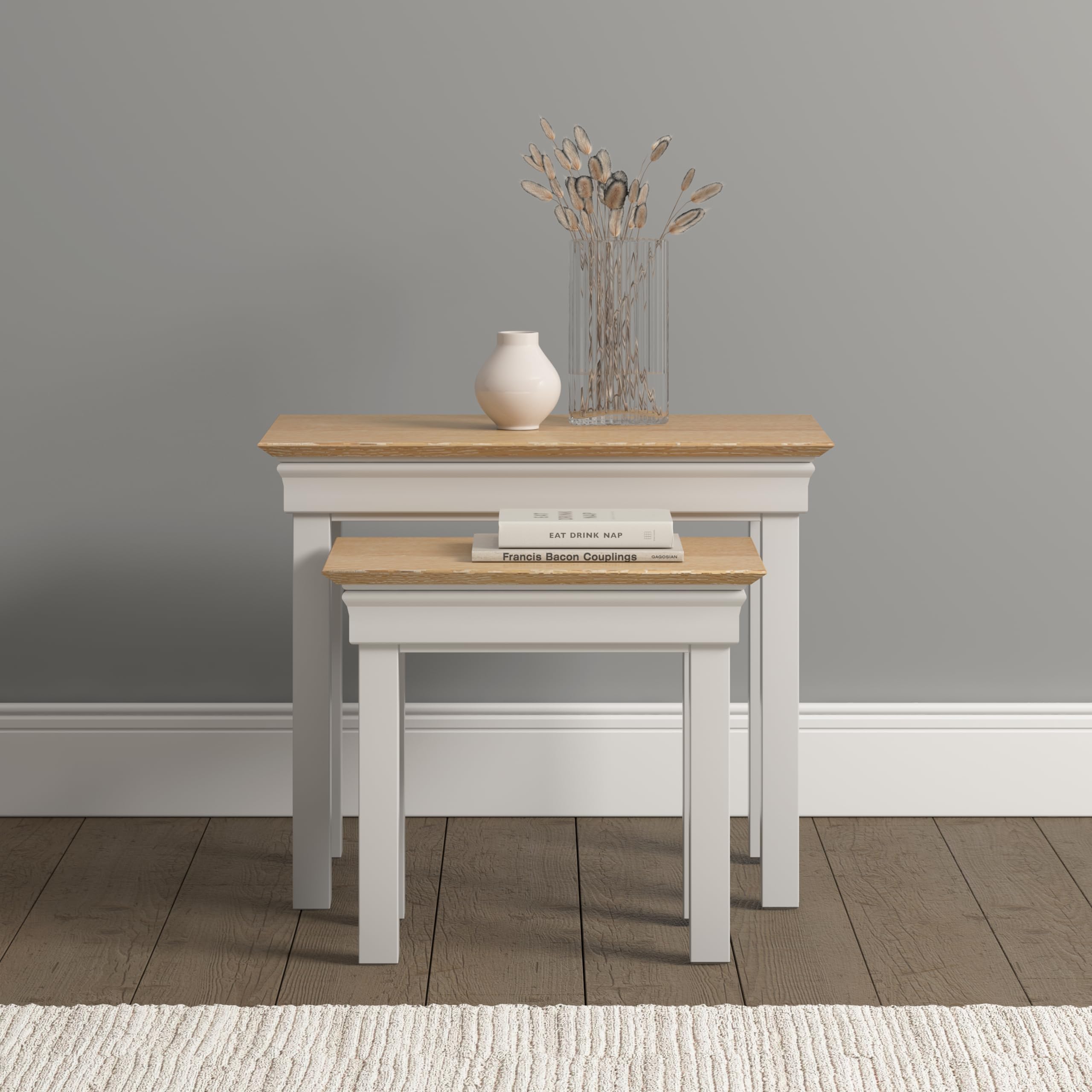 Seconique Bordeaux Nest Of 2 Tables