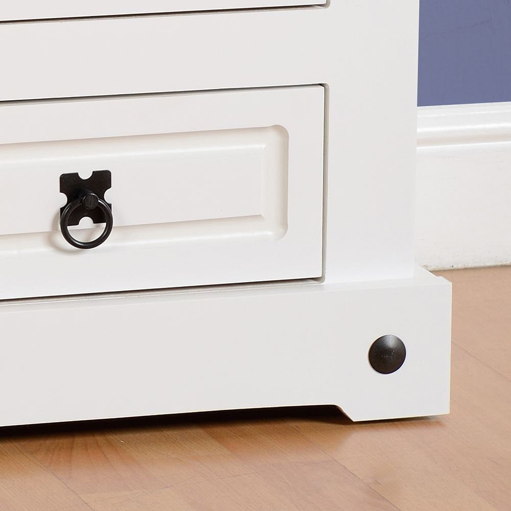 Corona 3 Drawer Bedside Chest
