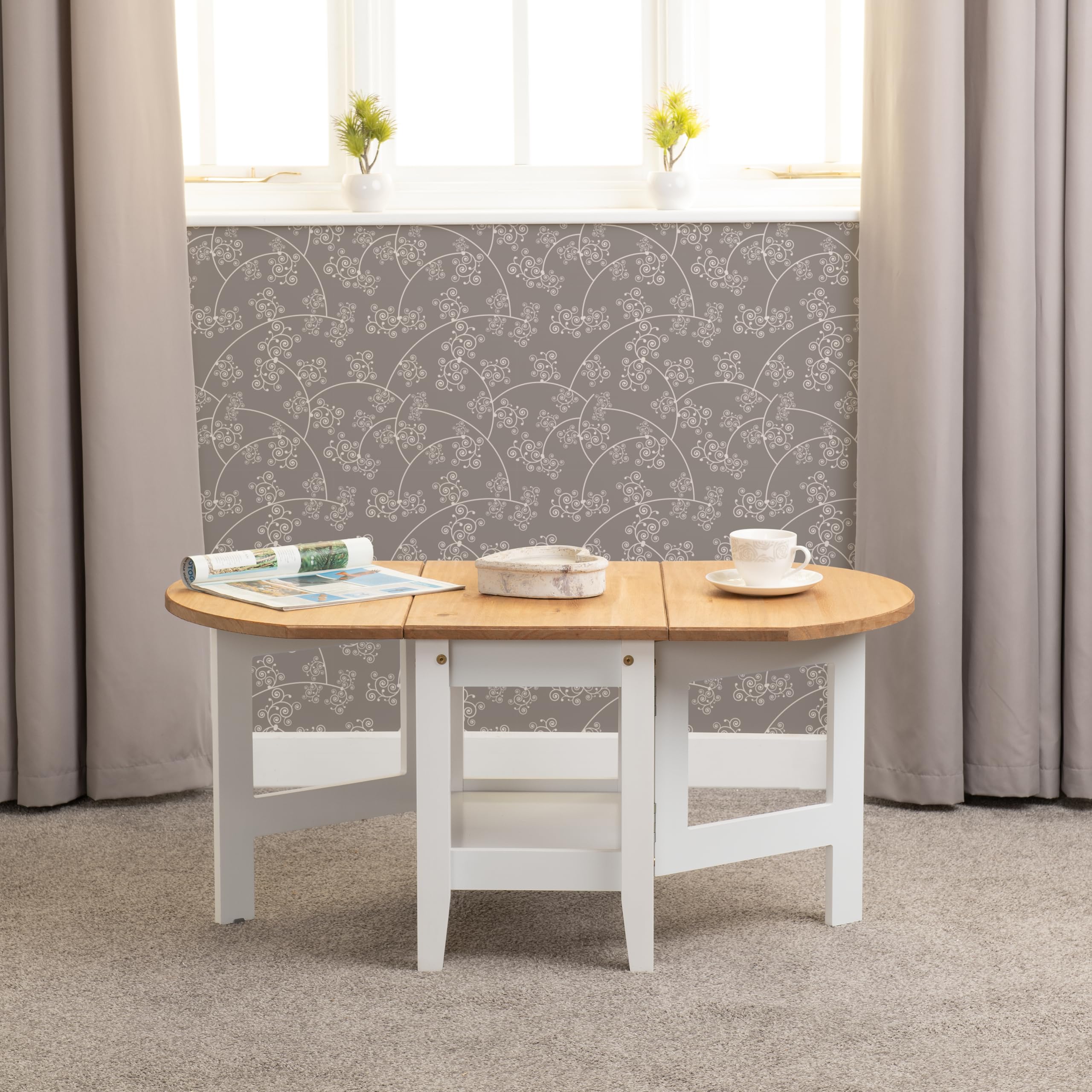 Seconique Santos Drop Leaf Coffee Table Drop Leaf Coffee Table