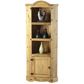 Corona Pine Cabinet -Mexican Distressed Pine Corner Unit