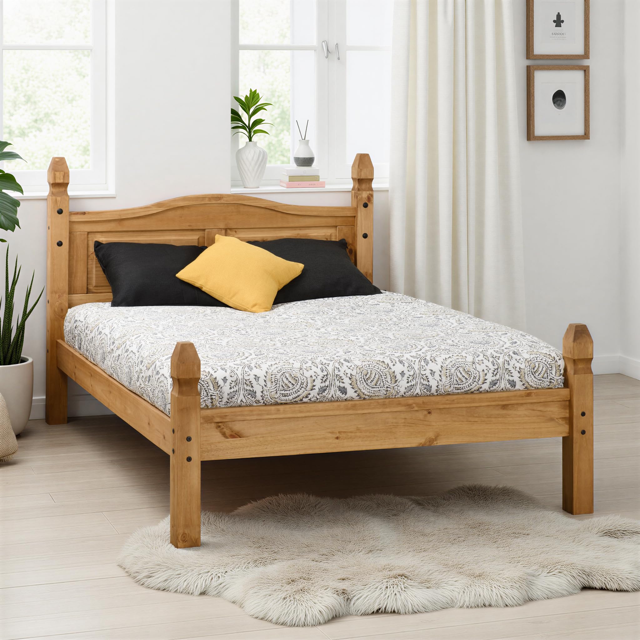 Seconique Corona Bed High Foot End, 200-203-009-P