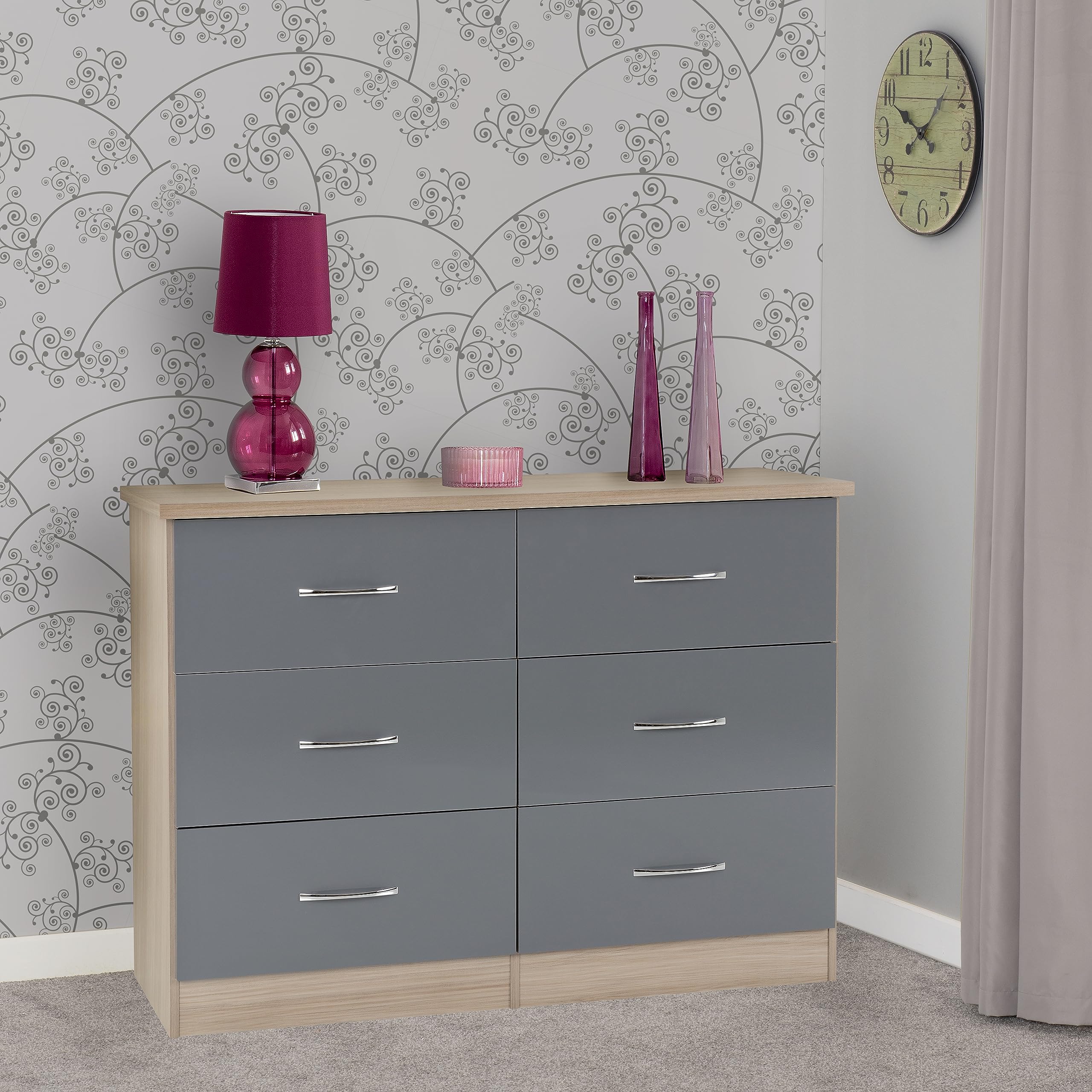 Seconique Nevada 6 Drawer Chest