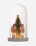 Christmas LED Glass Dome Lamp