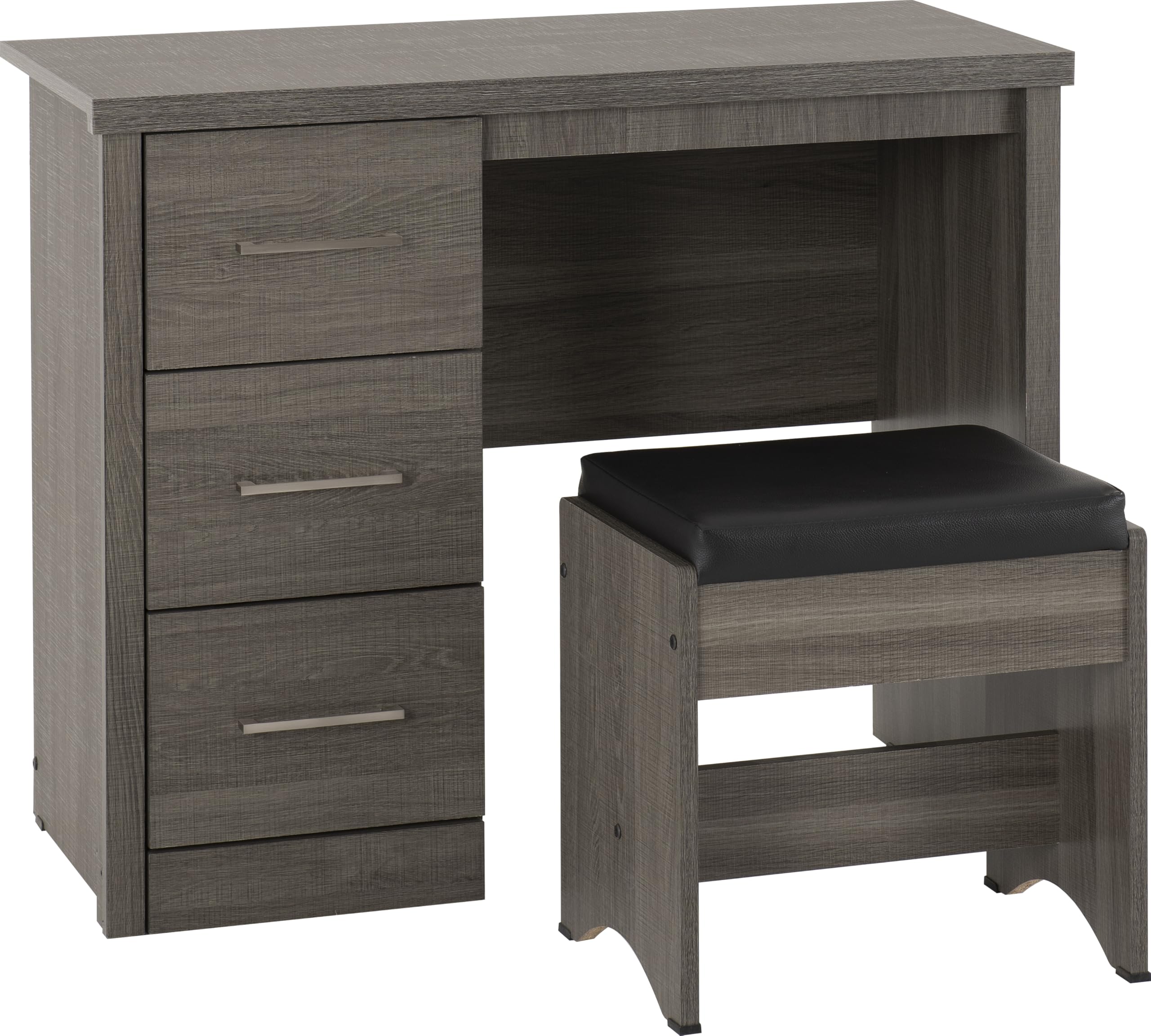 Seconique Lisbon 3 Drawer Dressing Table Set