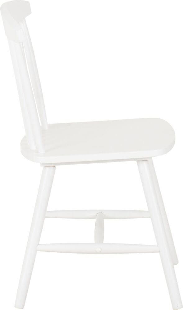 Furniture 321 Emery Chair Indoor Set Of 2 Rubberwood Chairs