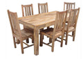 Dakota Mango Dining Table Indian Furniture RRP £699 Part Assembled (NO DELIVERY to Flats) NO CHAIRS