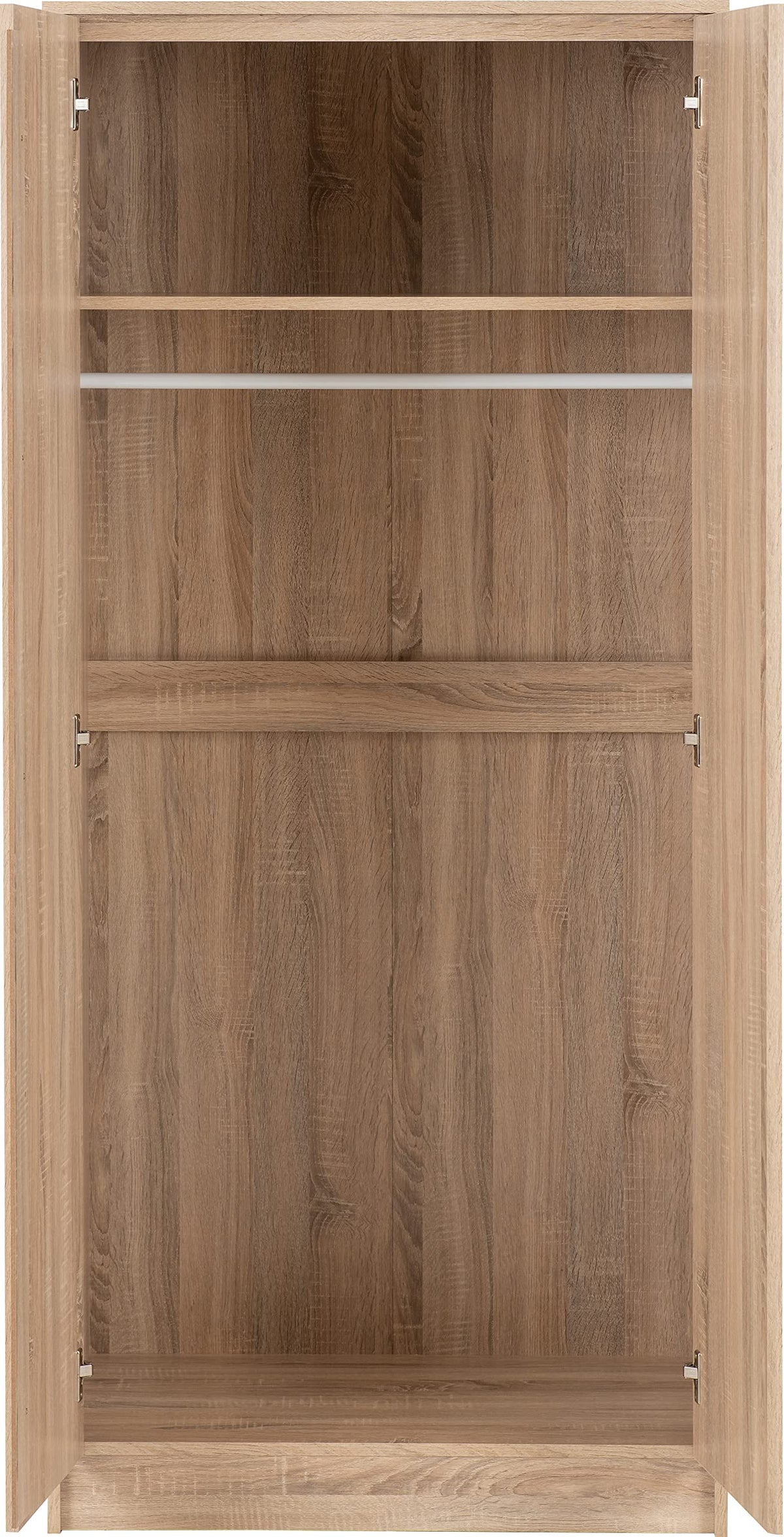 Seconique Malvern 2 Door Wardrobe in Sonoma Oak Effect