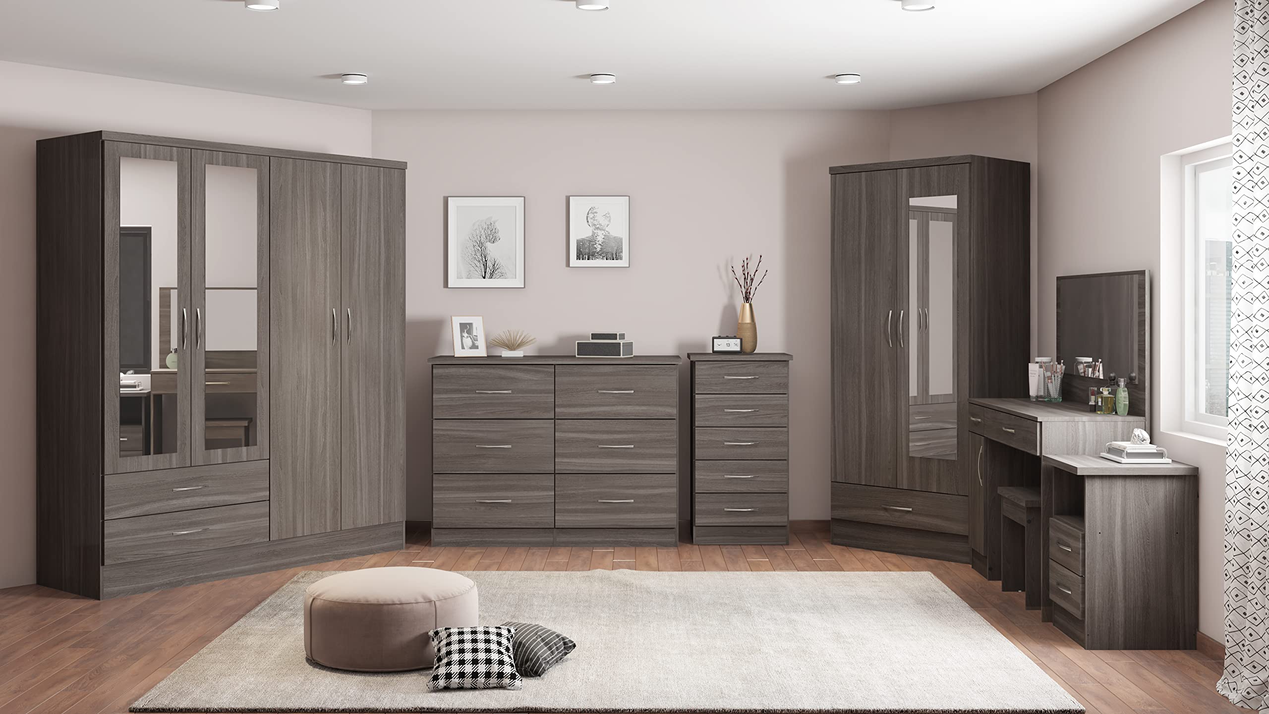 Seconique Nevada Drawer Bedside