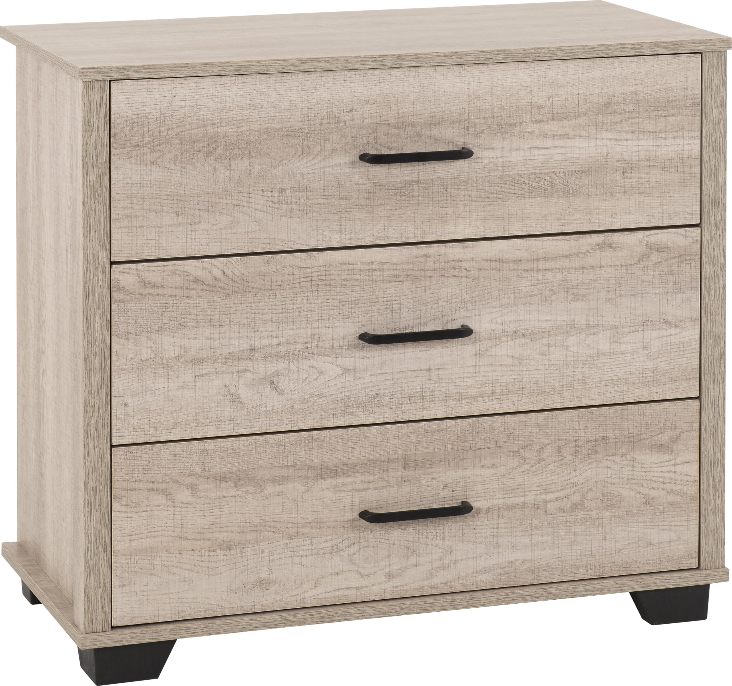 Seconique Oliver Trio in Light Oak Effect