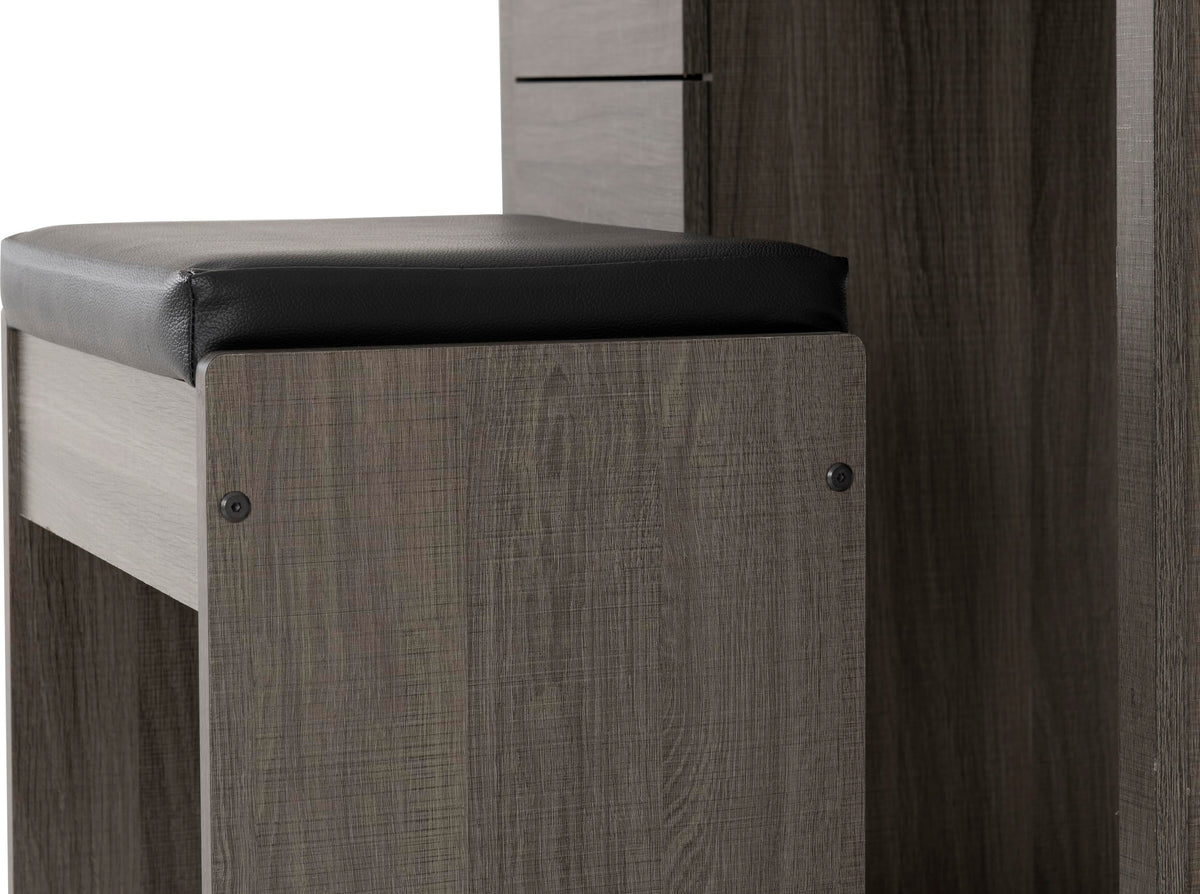 Seconique Lisbon 3 Drawer Dressing Table Set