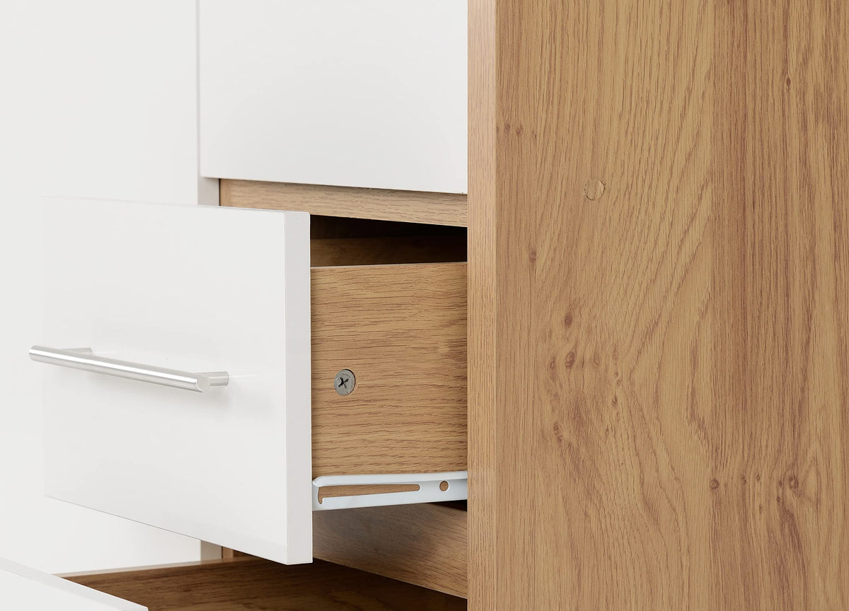 Seconique Seville 2 Door 1 Drawer Wardrobe