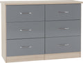 Seconique Nevada 6 Drawer Chest