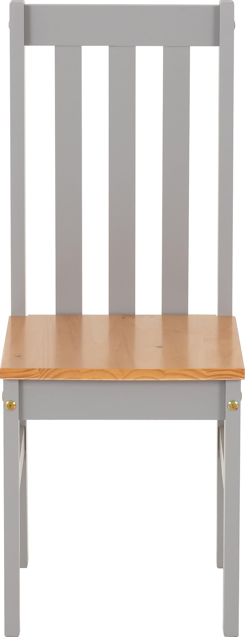 Seconique Ludlow 1+4 Dining Set in Grey/Oak Lacquer