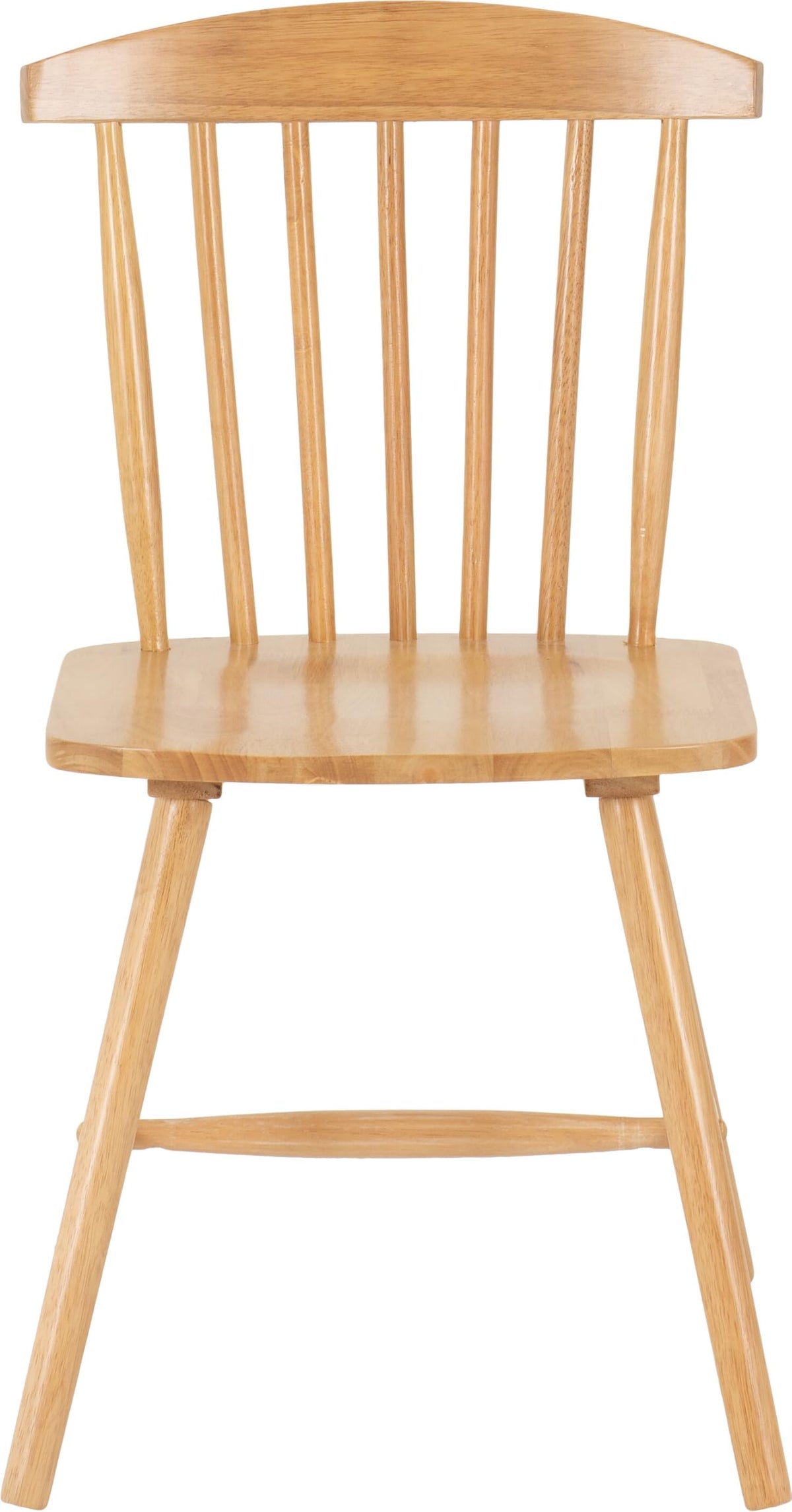 Furniture 321 Emery Chair Indoor Set Of 2 Rubberwood Chairs