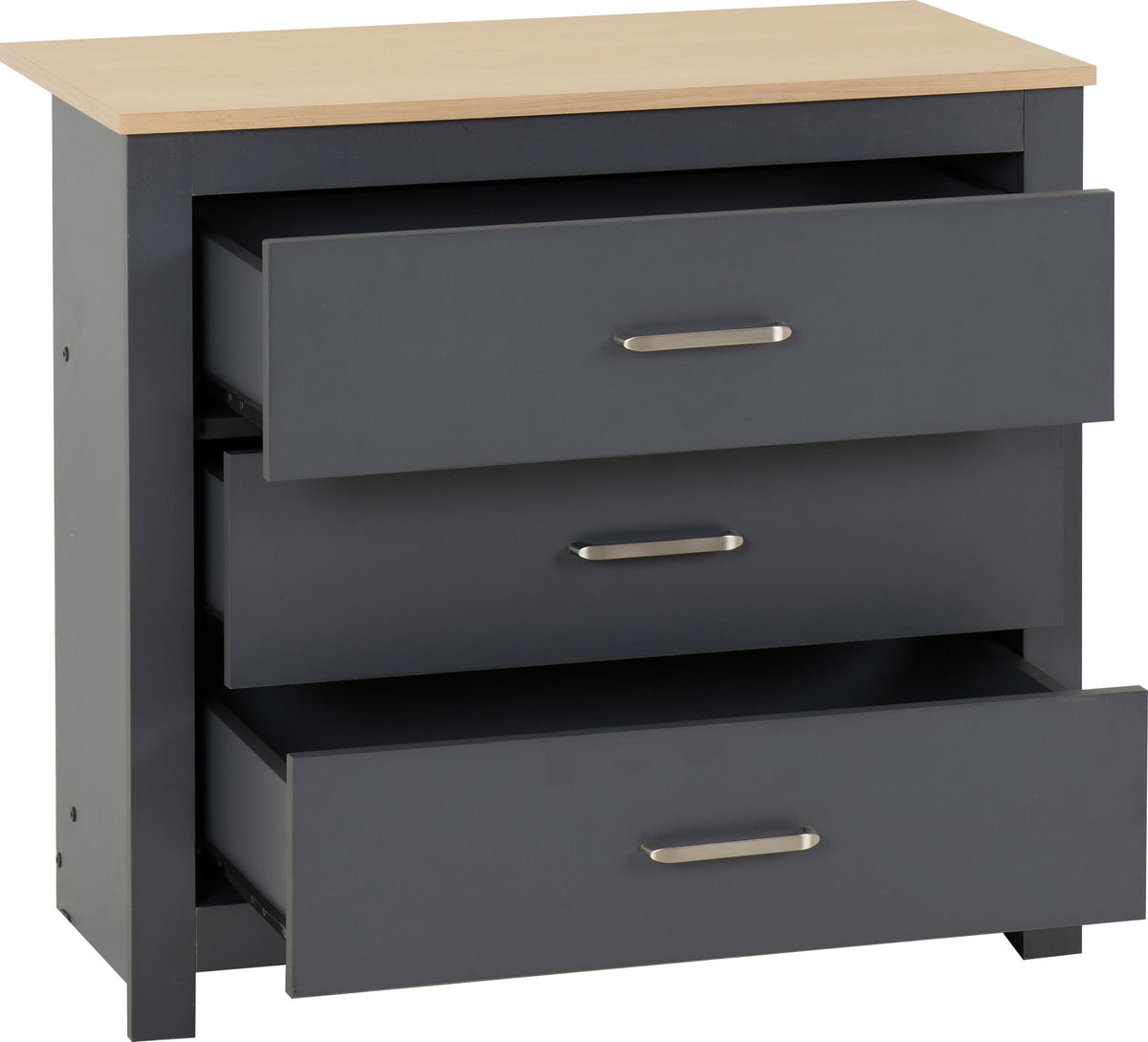 Seconique Portland 3 Drawer Chest