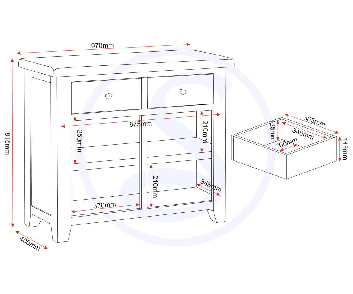 Seconique Windsor Sideboard