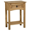 Seconique Corona 1 Drawer Console Table with Shelf