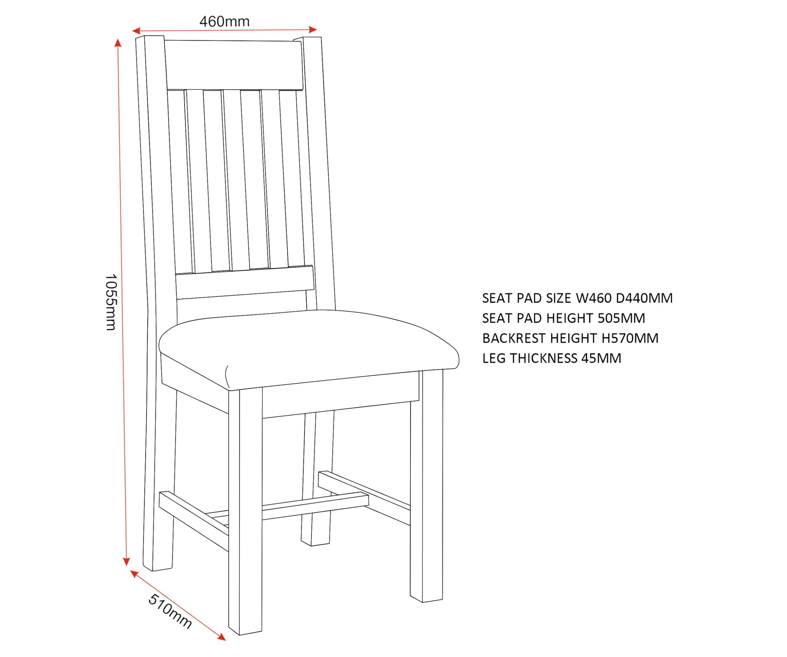 Seconique Windsor Dining Chair