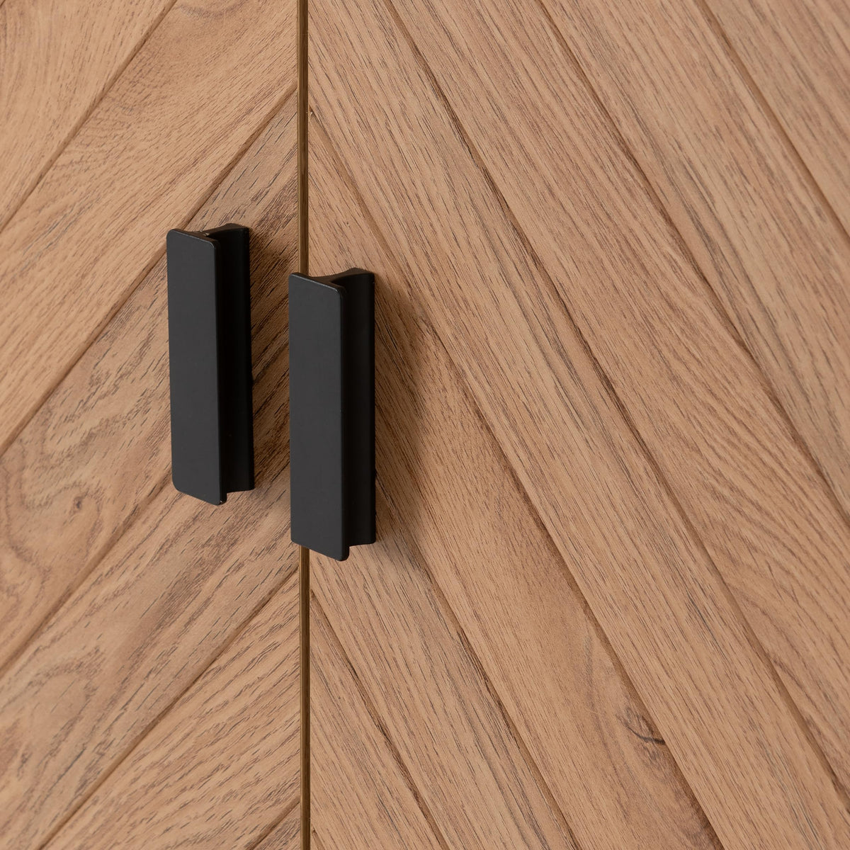 Seconique Leon 3 Door 2 Drawer Wardrobe in Medium Oak Effect