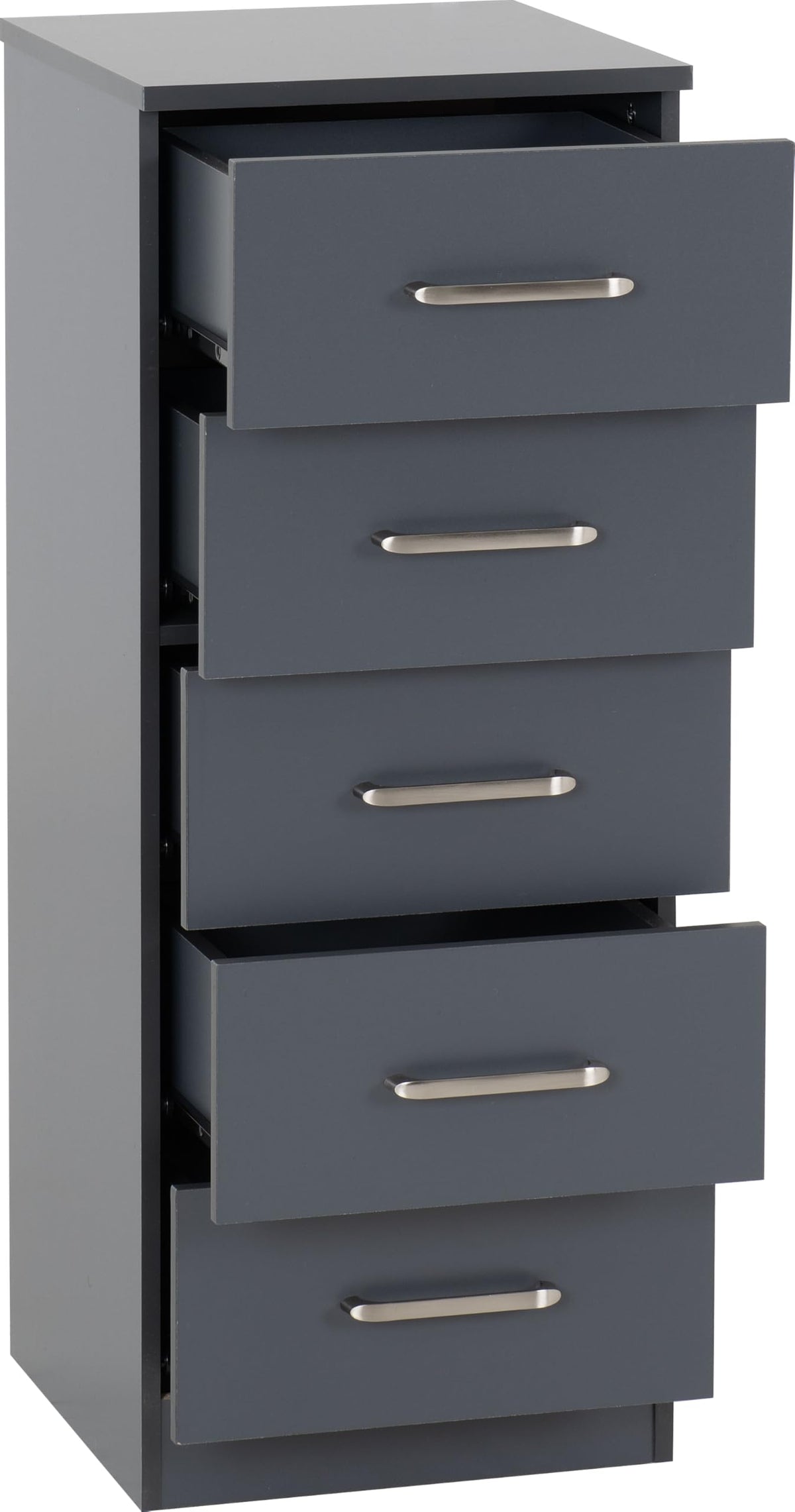 Seconique Dakota 5 Drawer Narrow Chest