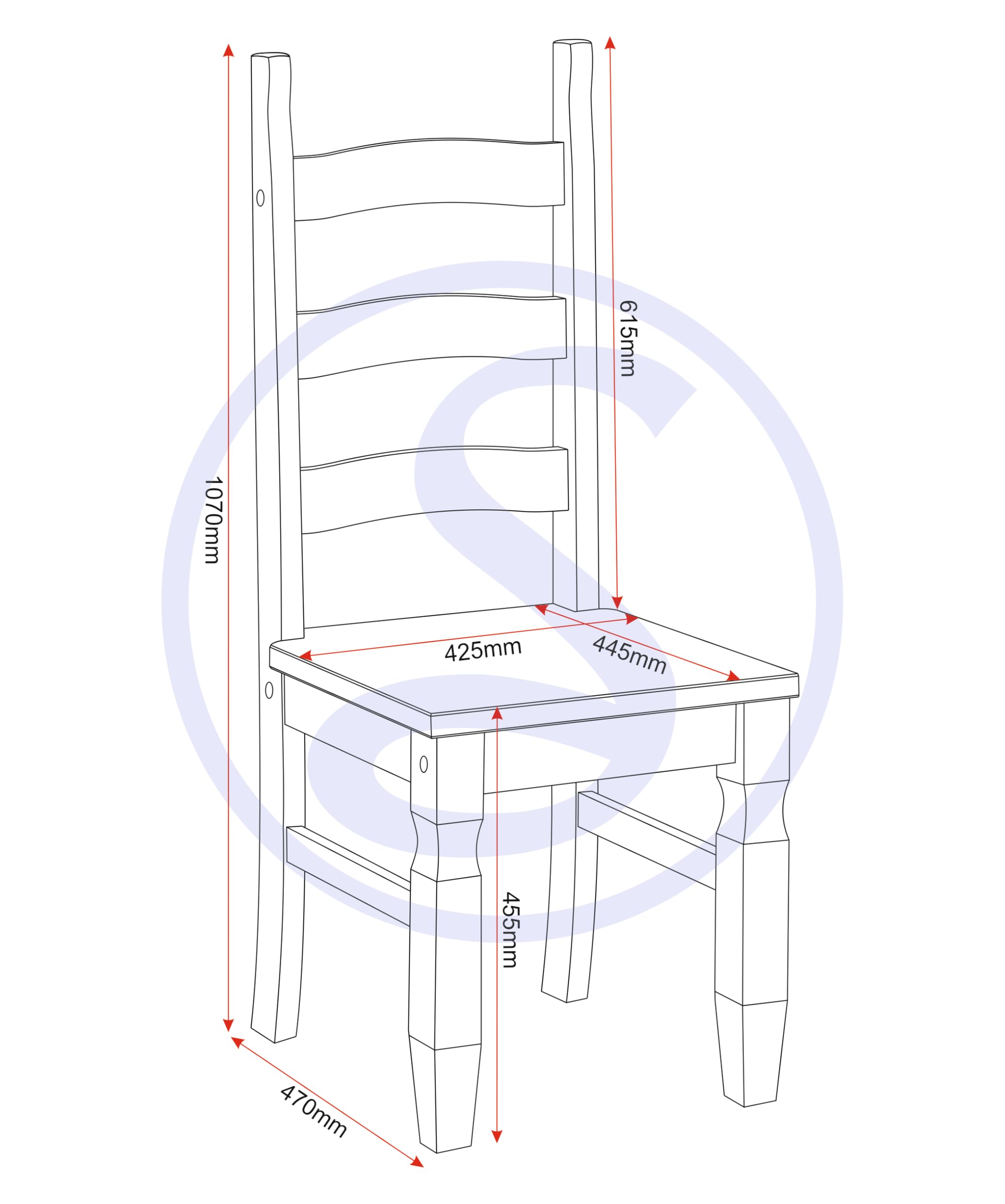 Seconique Corona Chair