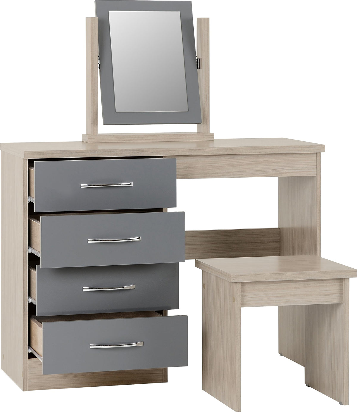 Seconique Nevada Dressing Table Set Nevada Dressing Table Set