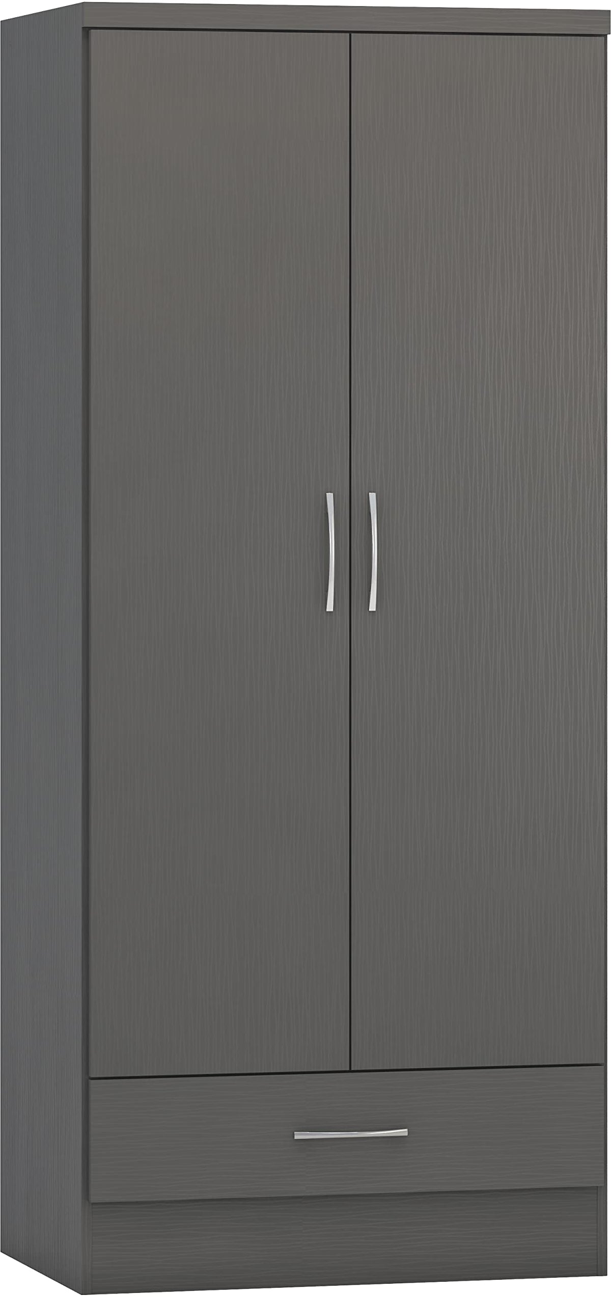 Seconique Nevada 1 Door 1 Drawer Wardrobe