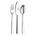 Thomas P501345 Children's Cutlery - 3-Pcs 18/10 Stainless Steel Kids Flatware Set With Knife/Fork/Spoon, Lightweight Toddler Silverware, Healthy, Mirror Polished, Smooth Edges, Easy Grip Handles