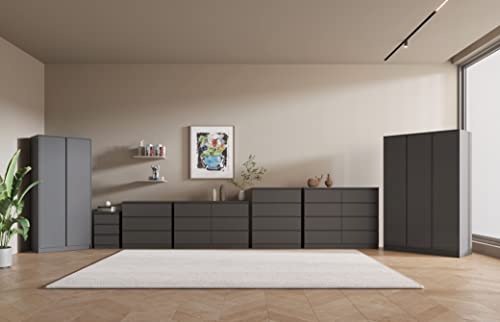 Seconique Malvern 3 Drawer Bedside