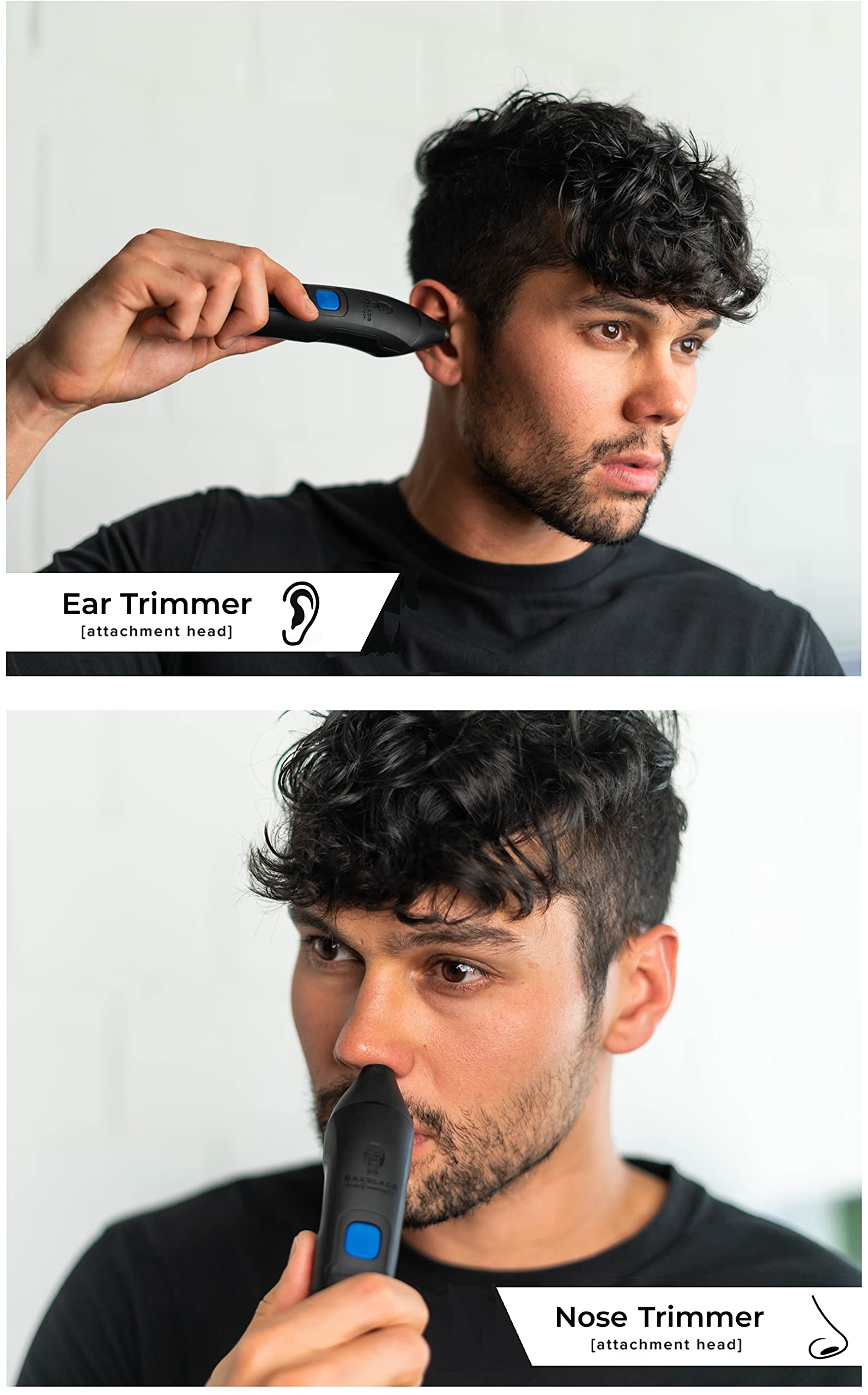 BakBlade BODBARBER Men's Grooming Kit - Full Body Manscaping & Beard Trimmer - Waterproof, Fast Charging, Long Lasting