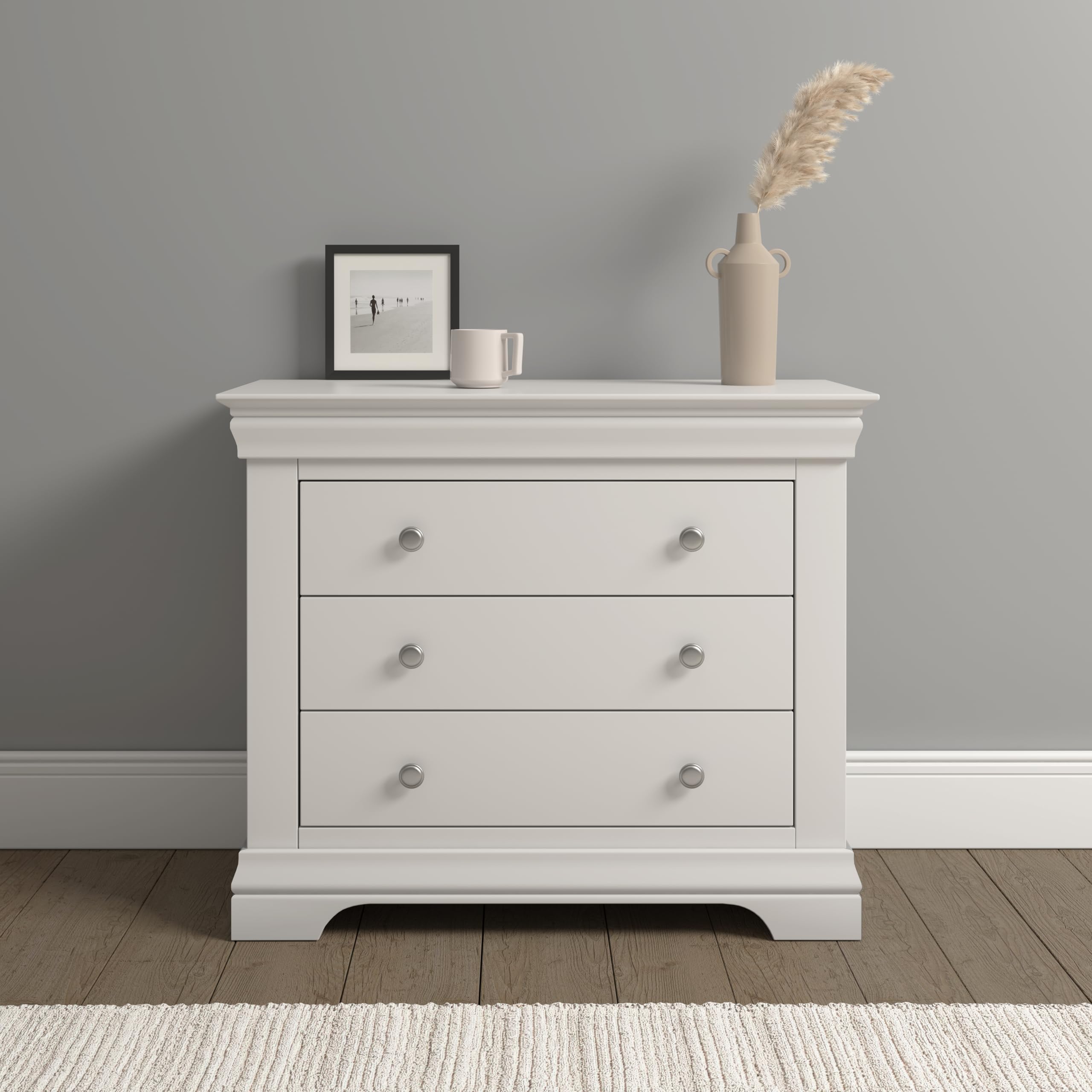 Seconique Bordeaux 3 Drawer Chest
