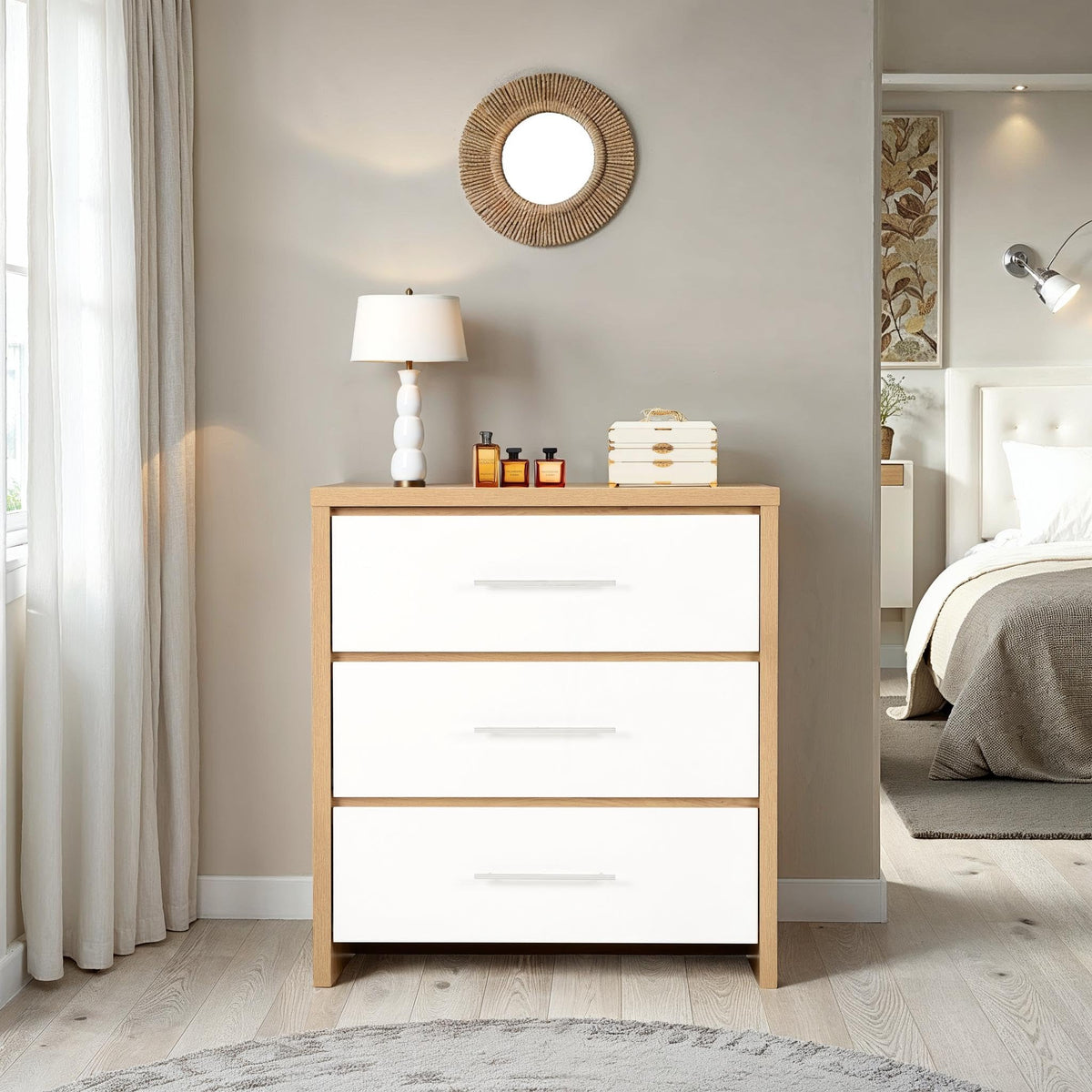 Seconique Seville 3 Drawer Chest