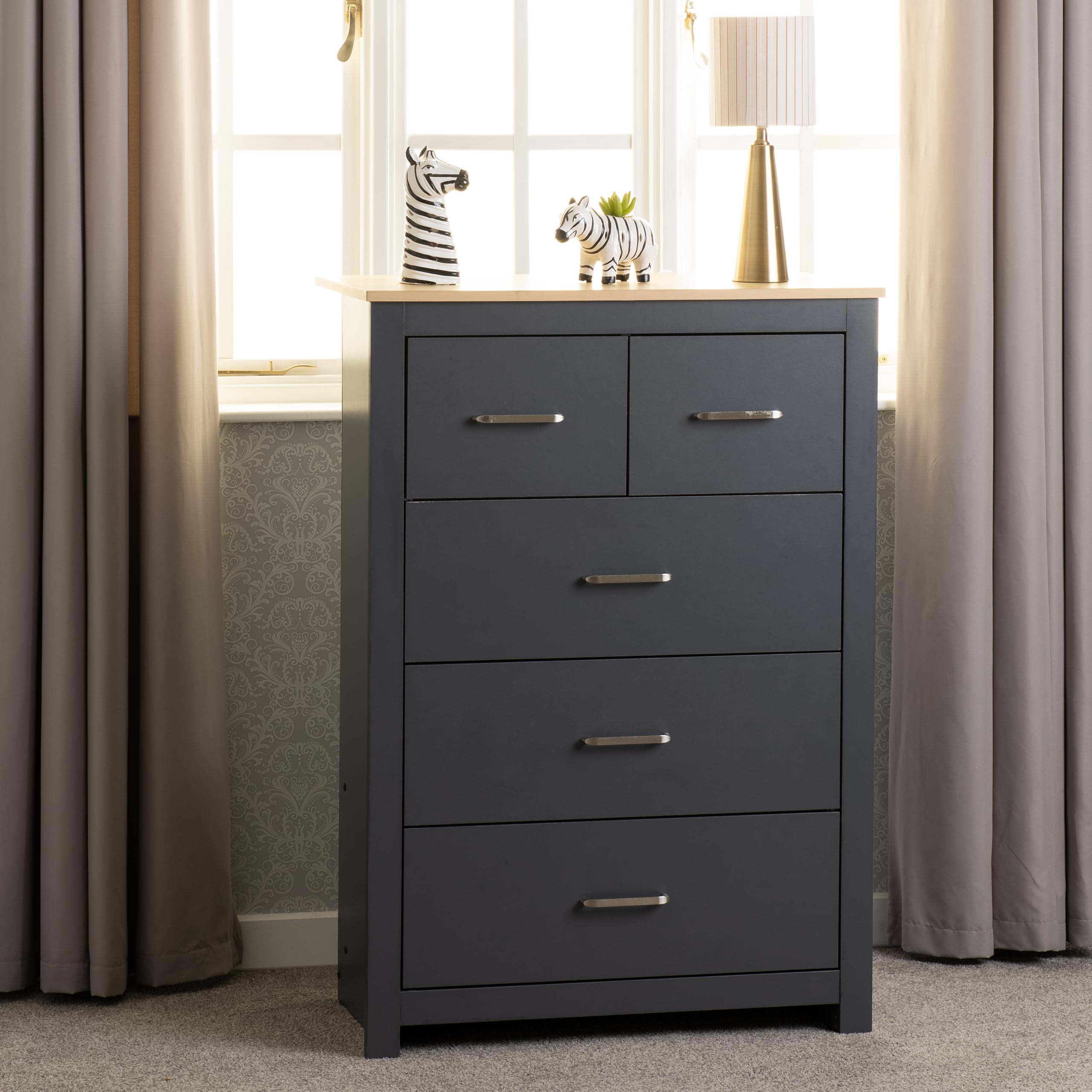 Seconique Portland 3+2 Drawer Chest