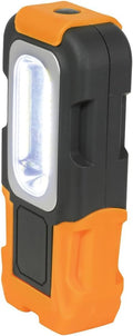 Mini LED Work Lamp - 3W COB Worklamp Batteries Included Magnetic Holder