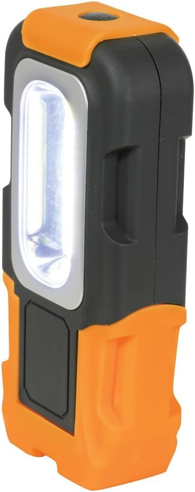 Mini LED Work Lamp - 3W COB Worklamp Batteries Included Magnetic Holder