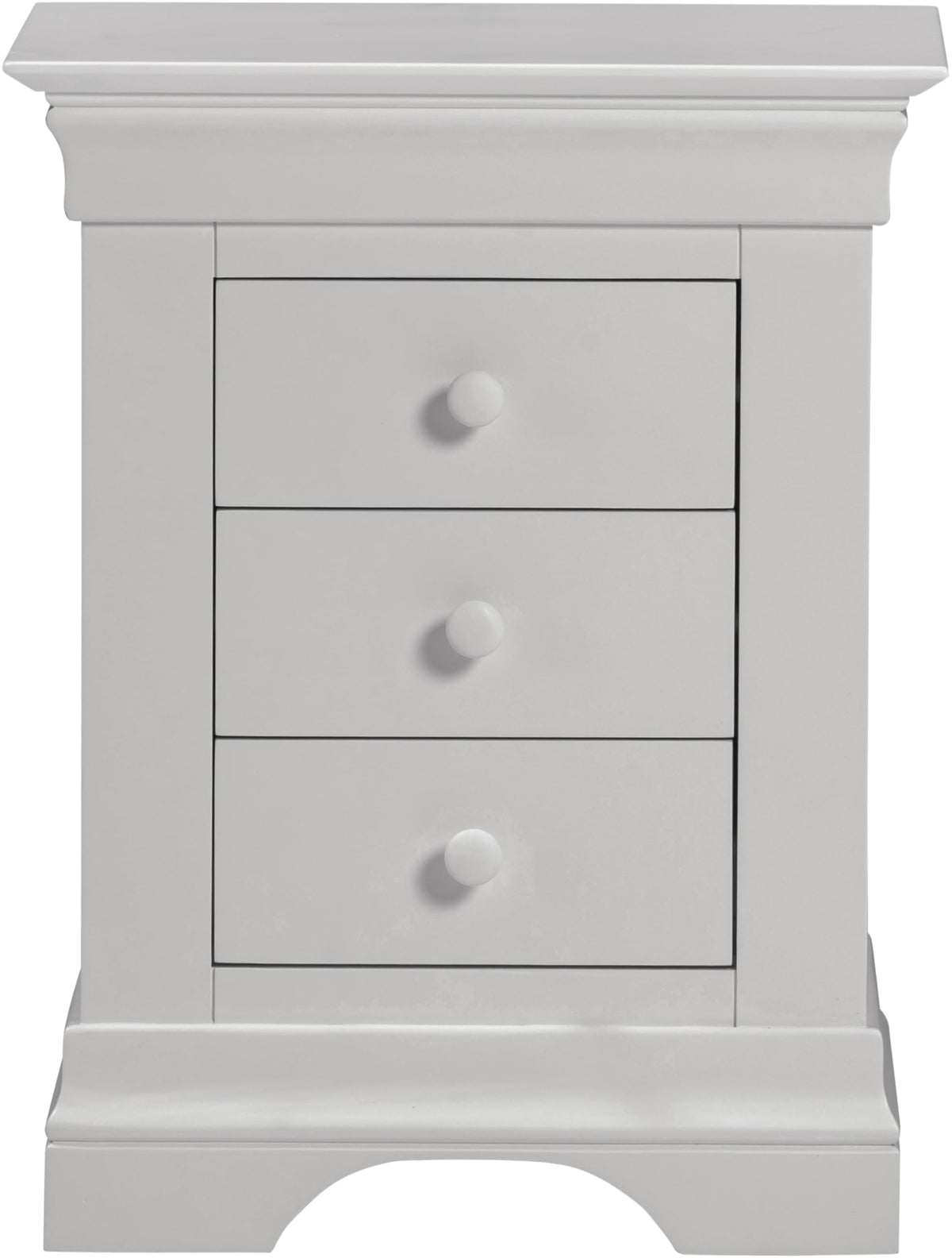 Seconique Bordeaux 3 Drawer Bedside