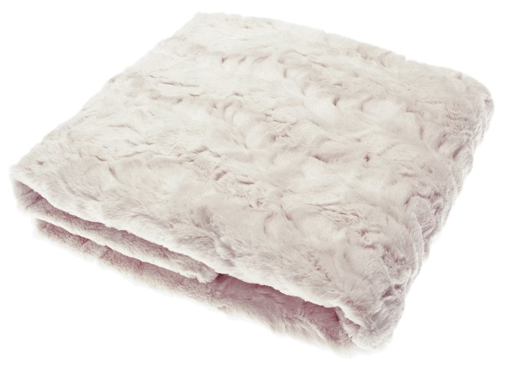 Faux Fur Luxury Throw - Oyster