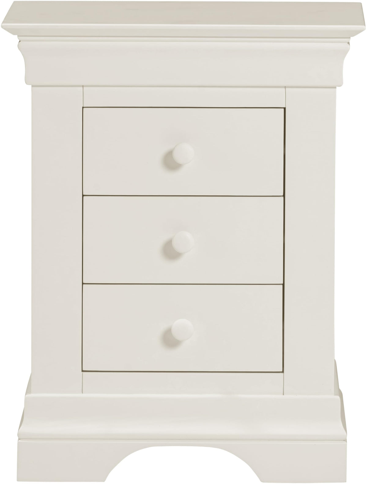 Seconique Bordeaux 3 Drawer Bedside