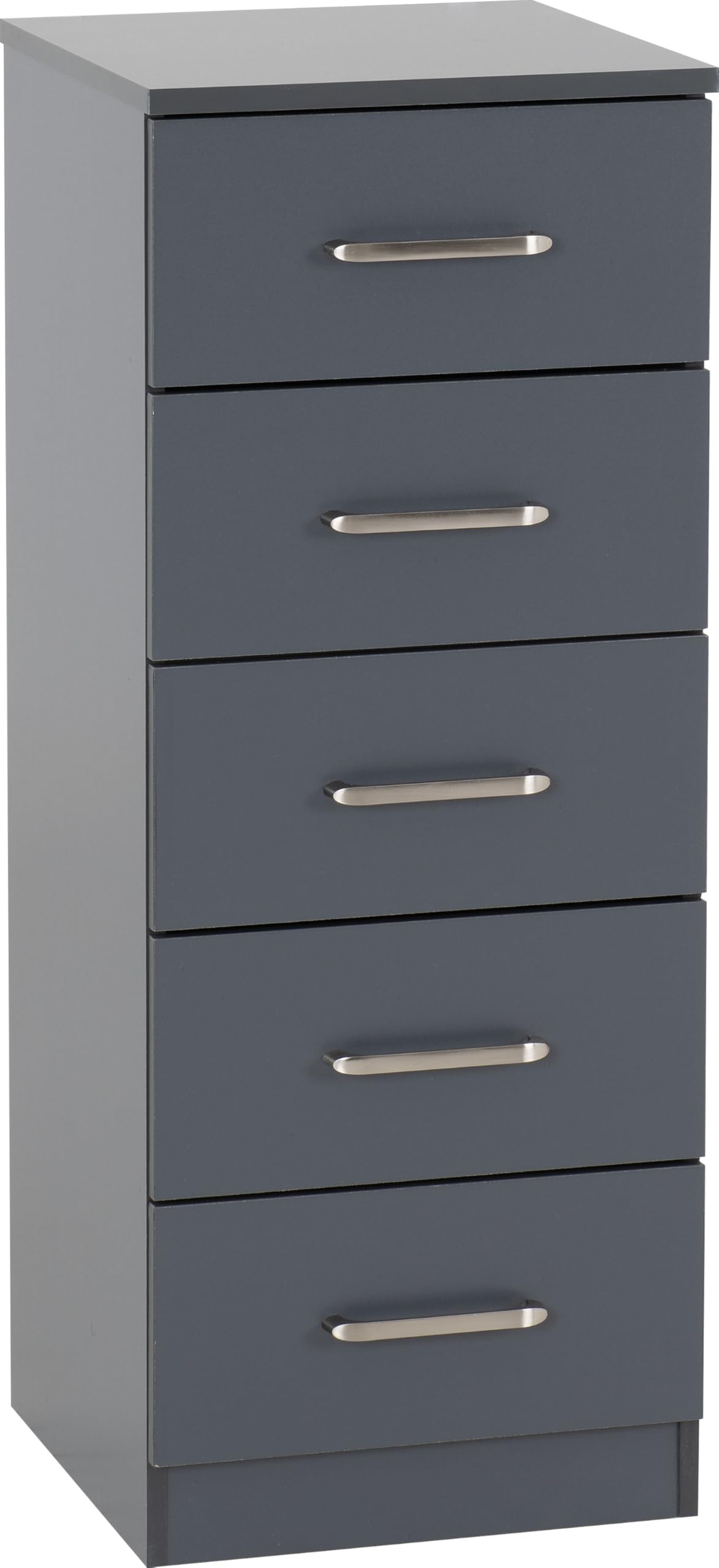 Seconique Dakota 5 Drawer Narrow Chest