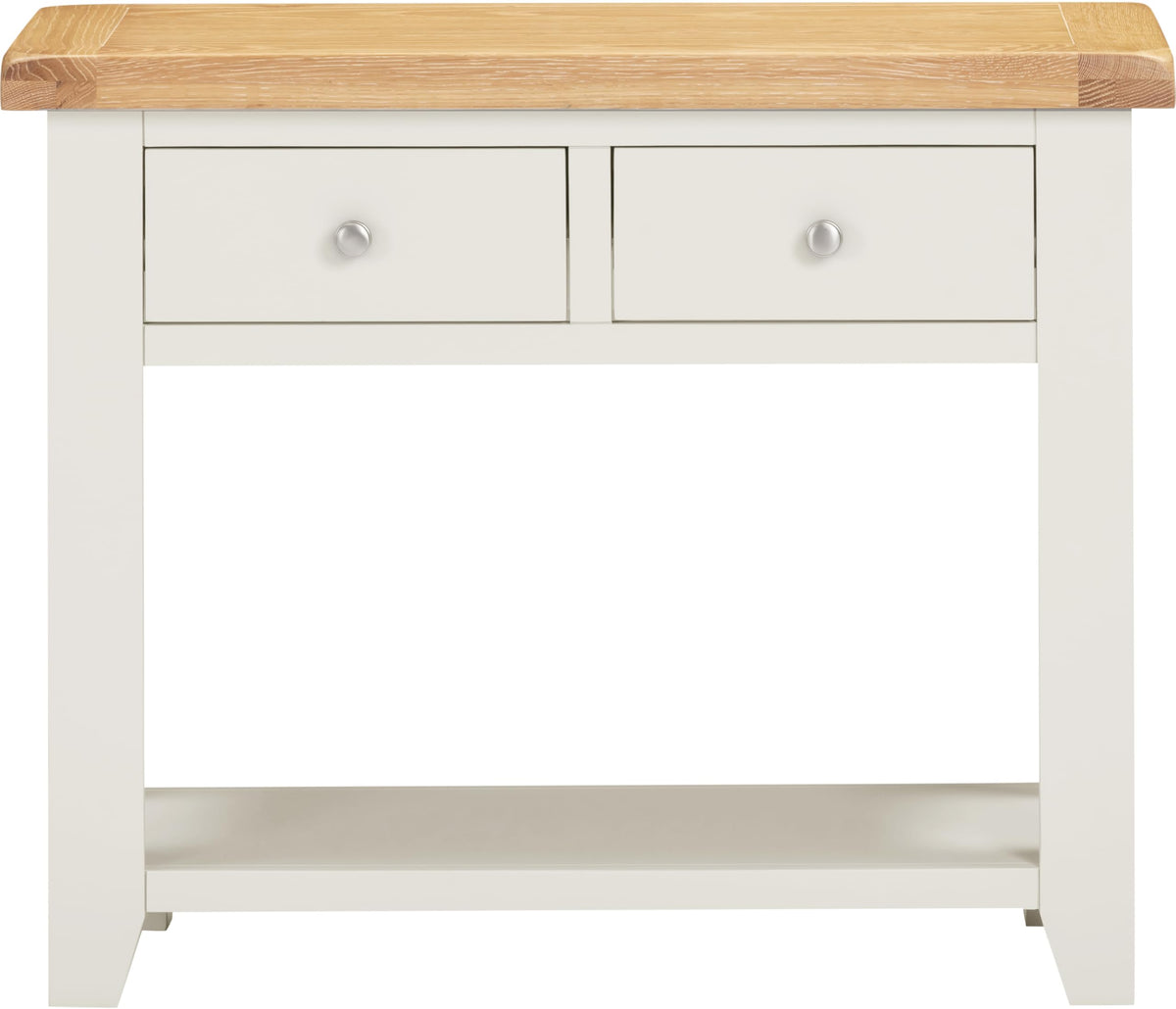 Seconique Windsor 2 Drawer Console Table