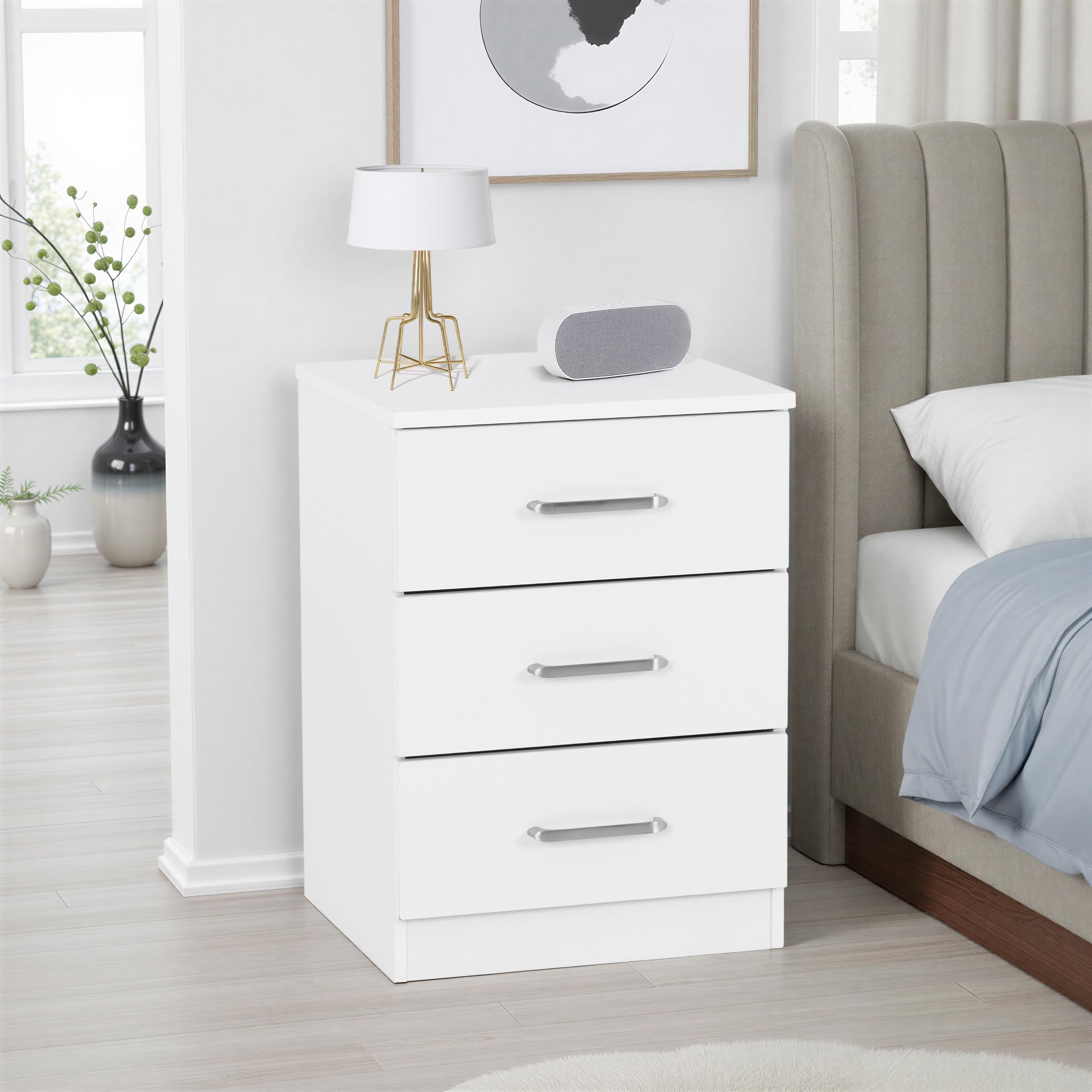 Seconique Dakota 1 Drawer Bedside