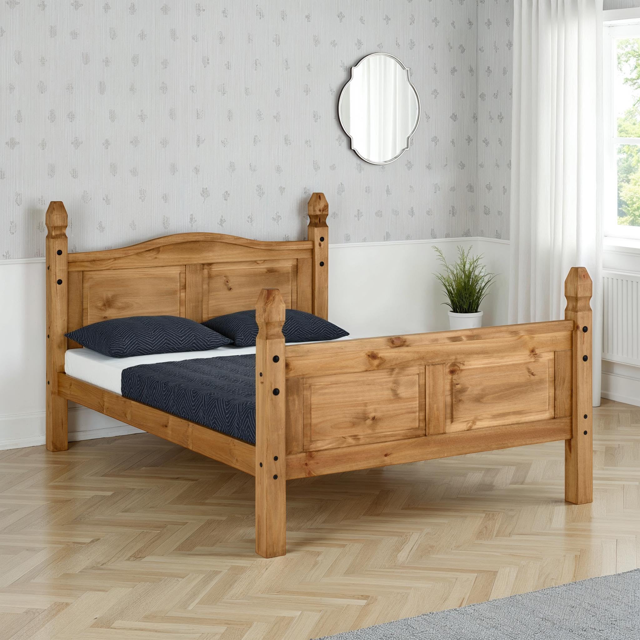 Seconique Corona Bed High Foot End, 200-203-009-P