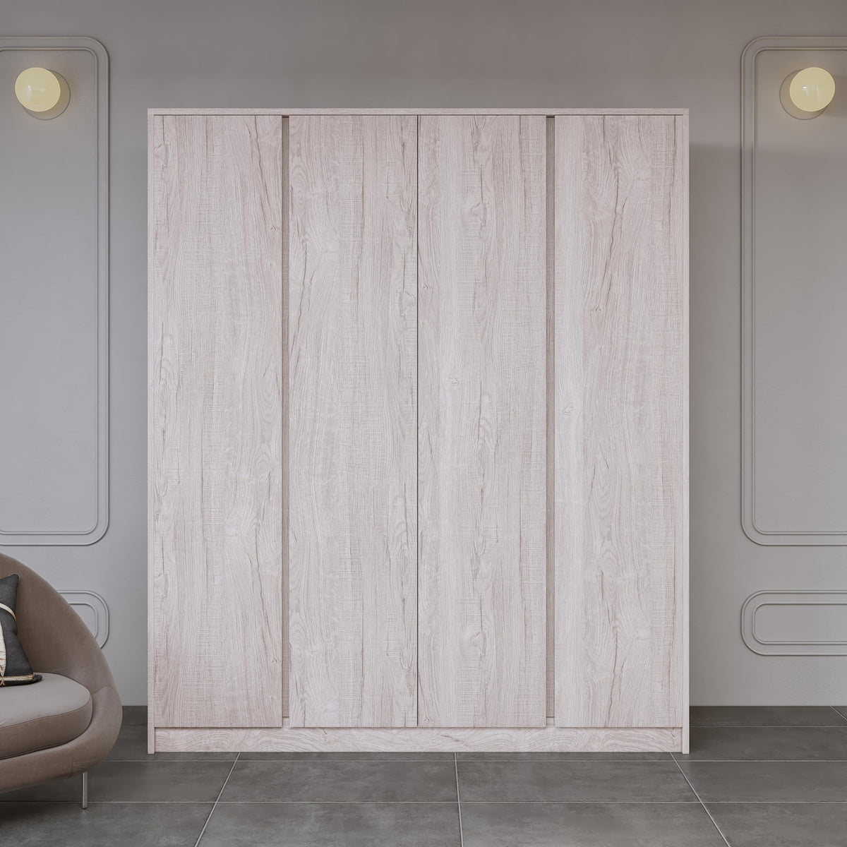 Seconique 4 Door Wardrobe