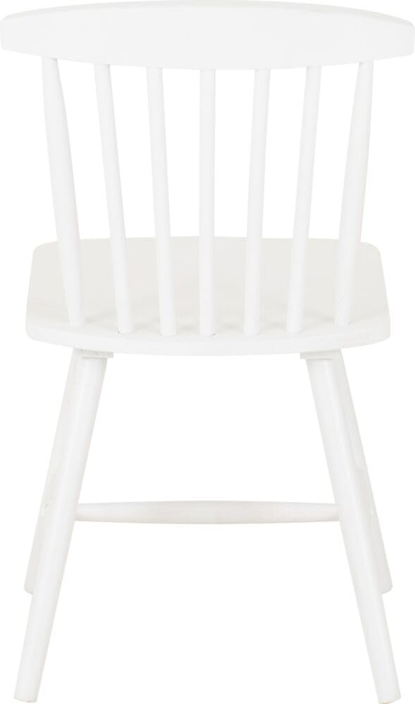 Furniture 321 Emery Chair Indoor Set Of 2 Rubberwood Chairs