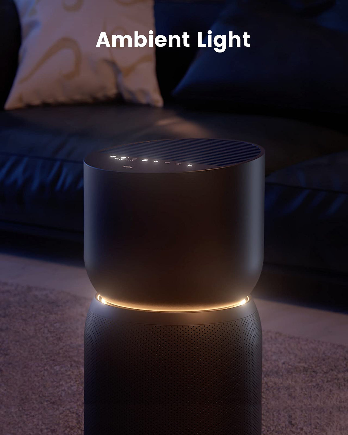 TCL Breeva Smart Air Purifier, True HEPA (H13), Removes 99.97% of Dust/Bacteria/Odors & More, App & Voice Control, Auto Shield, Quiet, White